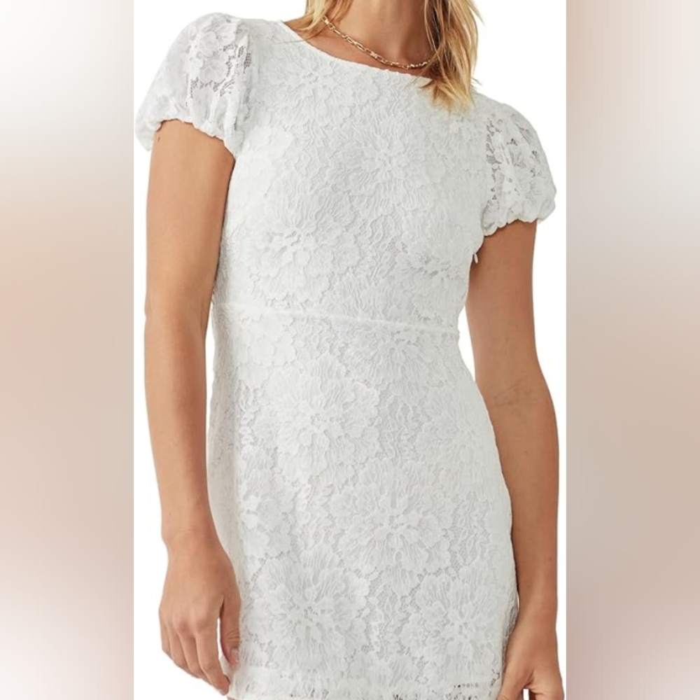 Free People Hailee Lace Mini Dress